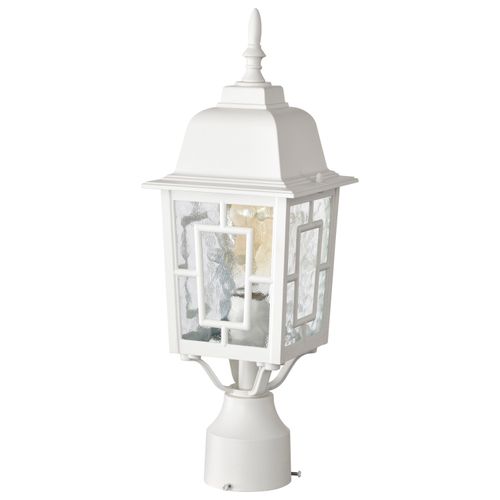 Main product image of Banyan 1 Light 17" Outdoor Post w/ Clear Water Glass