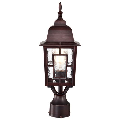 Main product image of Banyan 1 Light 17" Outdoor Post w/ Clear Water Glass