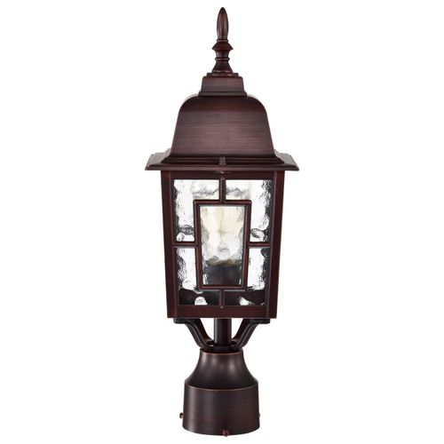 Main product image of Banyan 1 Light 17" Outdoor Post w/ Clear Water Glass