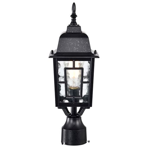 Main product image of Banyan 1 Light 17" Outdoor Post w/ Clear Water Glass