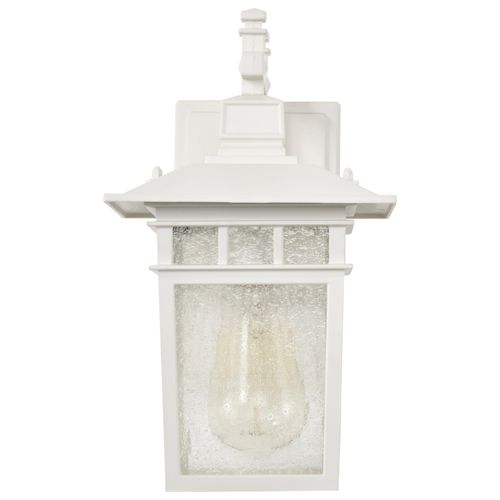Main product image of Cove Neck 1 Light 12" Outdoor Lantern w/ Clear Seed Glass