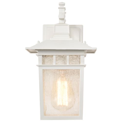 Main product image of Cove Neck 1 Light 12" Outdoor Lantern w/ Clear Seed Glass