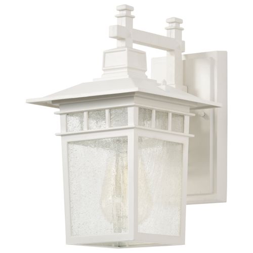 Main product image of Cove Neck 1 Light 12" Outdoor Lantern w/ Clear Seed Glass