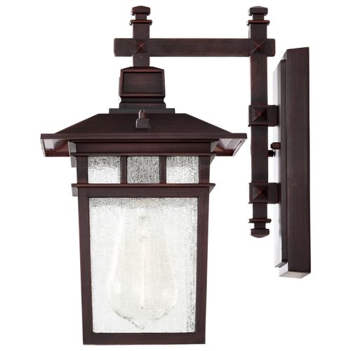 Main product image of Cove Neck 1 Light 12" Outdoor Lantern w/ Clear Seed Glass