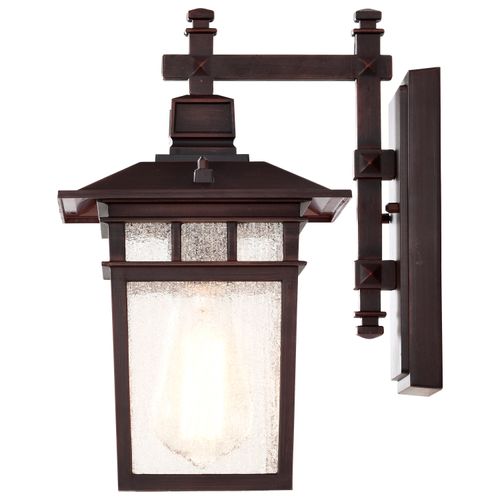 Main product image of Cove Neck 1 Light 12" Outdoor Lantern w/ Clear Seed Glass
