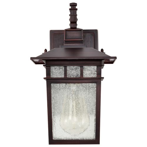Main product image of Cove Neck 1 Light 12" Outdoor Lantern w/ Clear Seed Glass