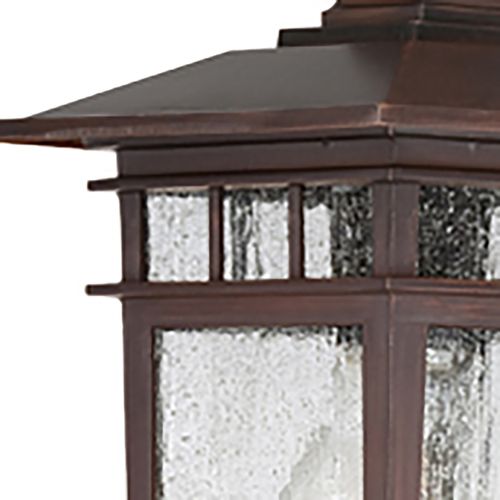 Main product image of Cove Neck 1 Light 12" Outdoor Lantern w/ Clear Seed Glass