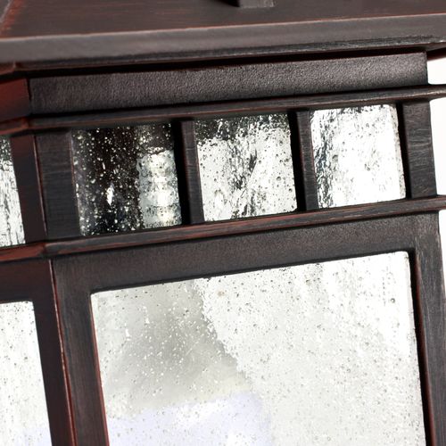 Main product image of Cove Neck 1 Light 12" Outdoor Hang w/ Clear Seed Glass