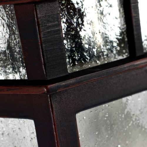 Main product image of Cove Neck 1 Light 12" Outdoor Hang w/ Clear Seed Glass