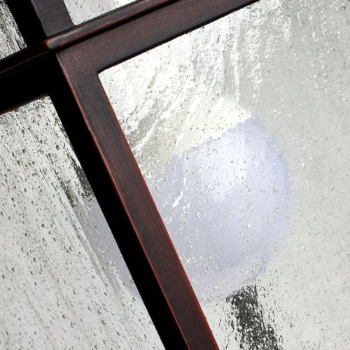 Main product image of Cove Neck 1 Light 12" Outdoor Hang w/ Clear Seed Glass