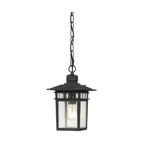 Main product image of Cove Neck 1 Light 12" Outdoor Hang w/ Clear Seed Glass