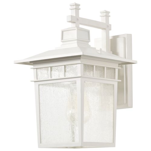 Main product image of Cove Neck 1 Light 14" Outdoor Lantern w/ Clear Seed Glass