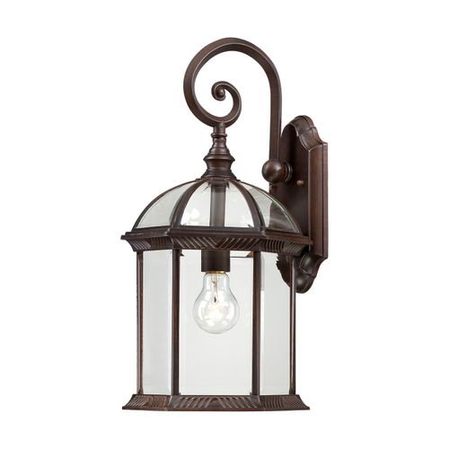 Main product image of Boxwood 1 Light 19" Outdoor Wall w/ Clear Beveled Glass
