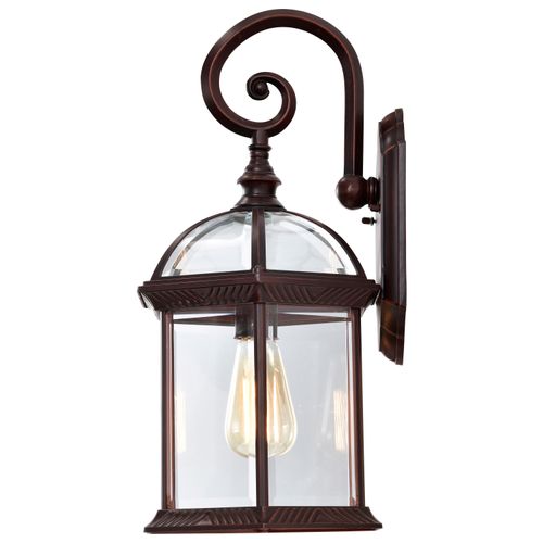 Main product image of Boxwood 1 Light 19" Outdoor Wall w/ Clear Beveled Glass