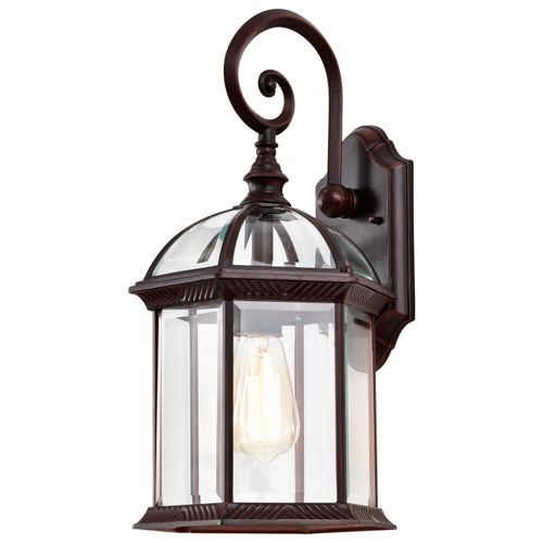 Main product image of Boxwood 1 Light 19" Outdoor Wall w/ Clear Beveled Glass