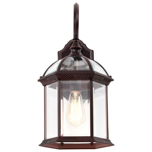 Main product image of Boxwood 1 Light 19" Outdoor Wall w/ Clear Beveled Glass