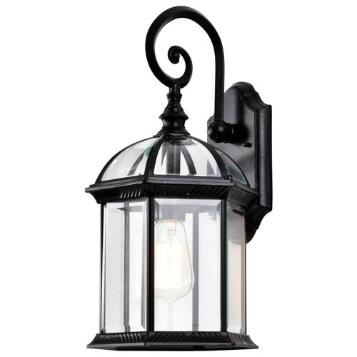 Main product image of Boxwood 1 Light 19" Outdoor Wall w/ Clear Beveled Glass