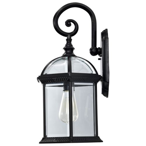 Main product image of Boxwood 1 Light 19" Outdoor Wall w/ Clear Beveled Glass