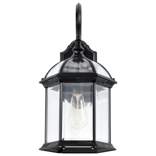 Main product image of Boxwood 1 Light 19" Outdoor Wall w/ Clear Beveled Glass