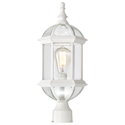 Main product image of Boxwood 1 Light 19" Outdoor Post w/ Clear Beveled Glass