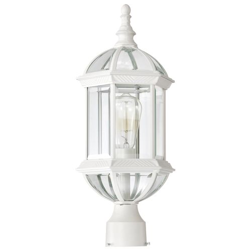 Main product image of Boxwood 1 Light 19" Outdoor Post w/ Clear Beveled Glass