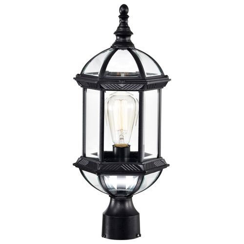 Main product image of Boxwood 1 Light 19" Outdoor Post w/ Clear Beveled Glass