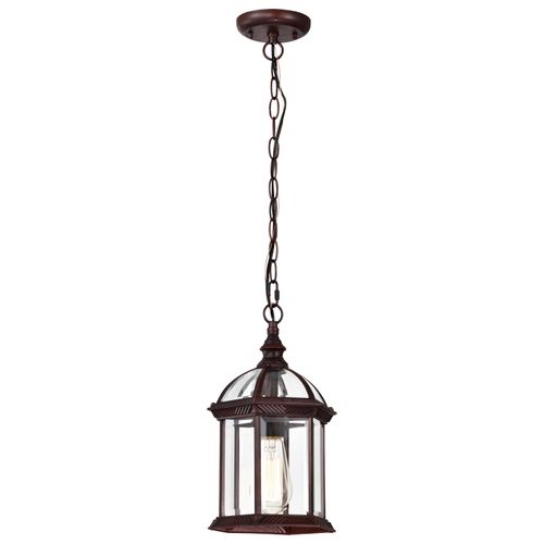 Main product image of Boxwood 1 Light 14" Outdoor Hanging w/ Clear Beveled Glass