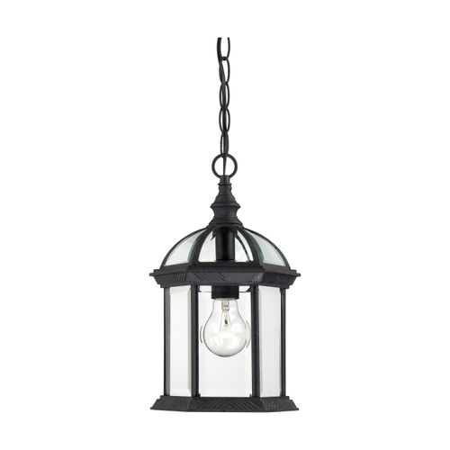 Main product image of Boxwood 1 Light 14" Outdoor Hanging w/ Clear Beveled Glass