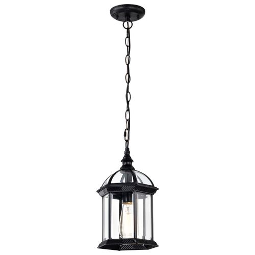 Main product image of Boxwood 1 Light 14" Outdoor Hanging w/ Clear Beveled Glass