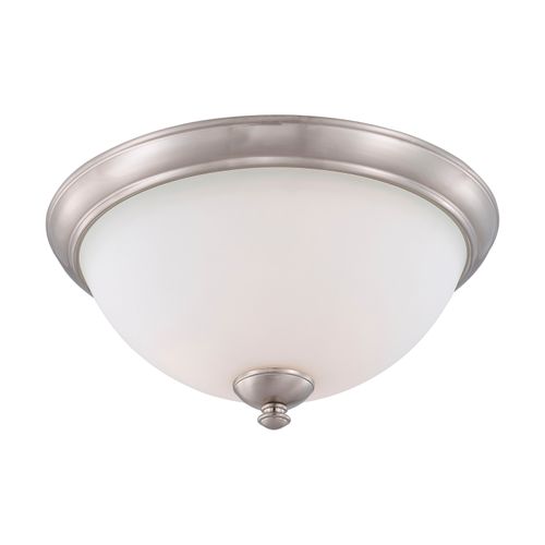 Main product image of Patton 3 Light Flush Fixture w/ Frosted Glass
