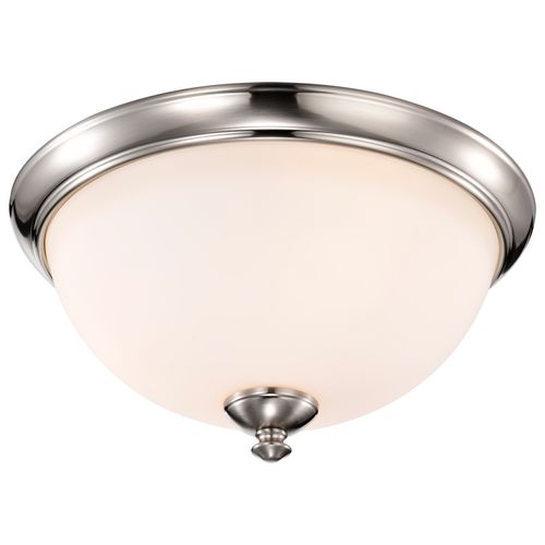 Main product image of Patton 3 Light Flush Fixture w/ Frosted Glass