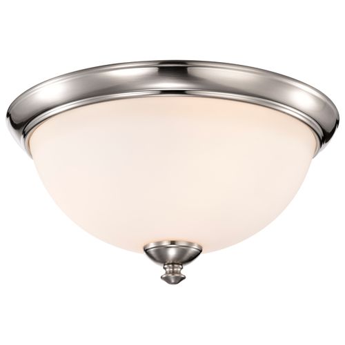 Main product image of Patton 3 Light Flush Fixture w/ Frosted Glass