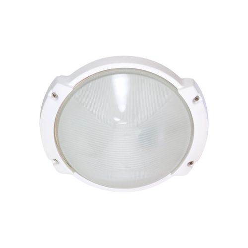 Main product image of 1 Light 11" Oblong Round Bulk Head Die Cast Bulk Head