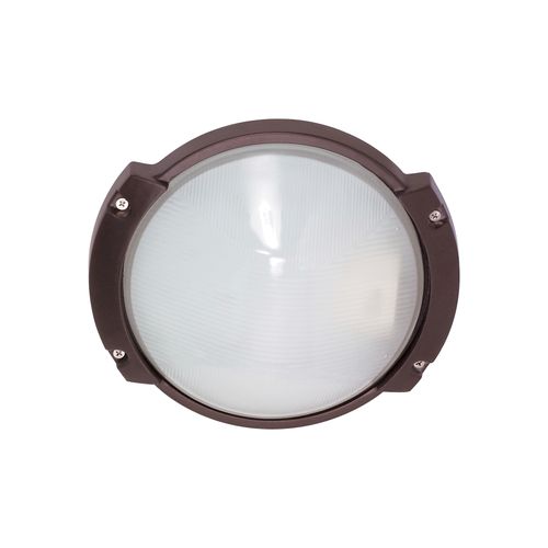 Main product image of 1 Light 11" Oblong Round Bulk Head Die Cast Bulk Head