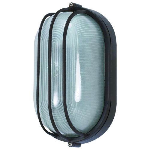 Main product image of 1 Light 10" Oval Cage Bulk Head Die Cast Bulk Head