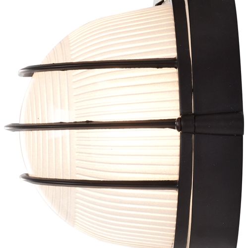Main product image of 1 Light 10" Oval Cage Bulk Head Die Cast Bulk Head
