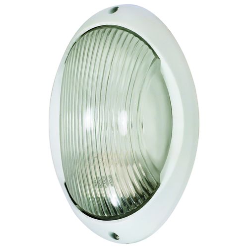 Main product image of 1 Light 11" Large Oval Bulk Head Die Cast Bulk Head
