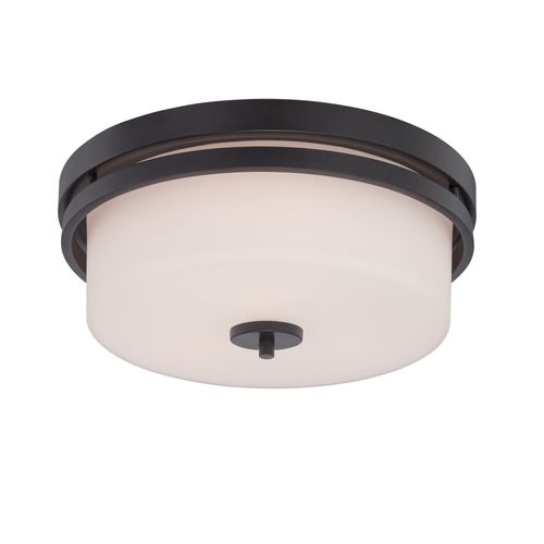 Main product image of Parallel 3 Light Flush Fixture w/ Etched Opal Glass