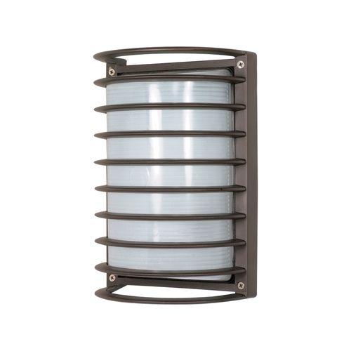 Main product image of 1 Light 10" Rectangle Cage Bulk Head Die Cast Bulk Head