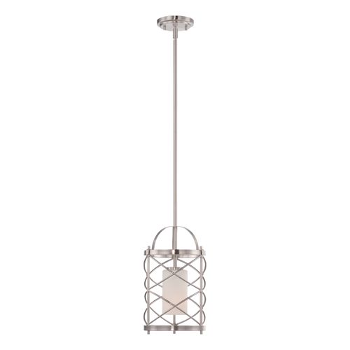 Main product image of Ginger 1 Light Mini Pendant w/ Etched Opal Glass