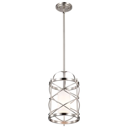 Main product image of Ginger 1 Light Mini Pendant w/ Etched Opal Glass