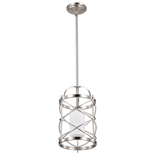 Main product image of Ginger 1 Light Mini Pendant w/ Etched Opal Glass