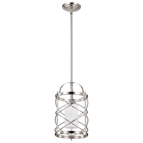 Main product image of Ginger 1 Light Mini Pendant w/ Etched Opal Glass