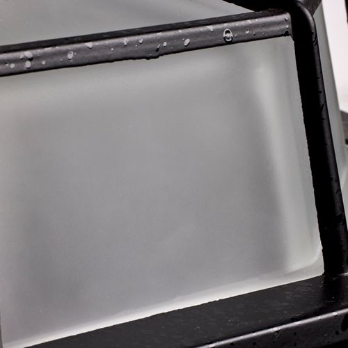 Main product image of 1 Light 12" Ceiling Spider Cage Fixture Die Cast Glass Lens
