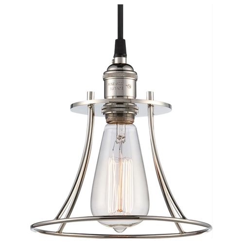 Main product image of Vintage 1 Light Caged Pendant Vintage Lamp Included