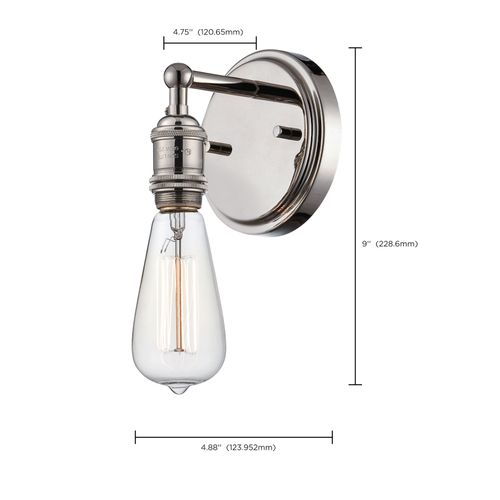 Main product image of Vintage 1 Light Sconce Vintage Lamp Included