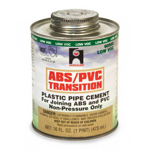 60560 Hercules 60560 1 pt. Medium Body, Fast Set ABS/PVC