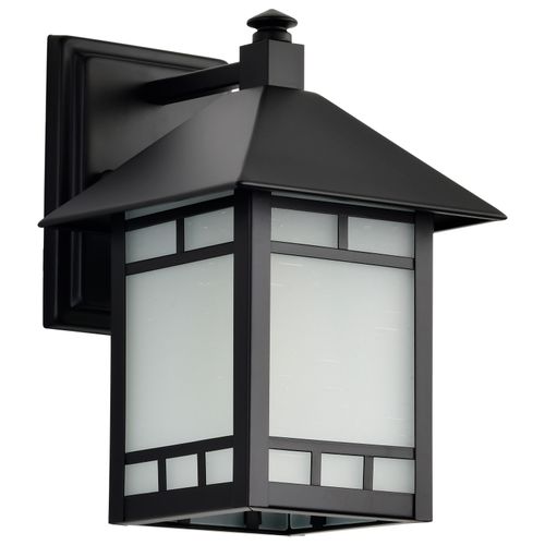 Main product image of Drexel 1 light 7" Outdoor Wall Fixture w/ Frosted Seed Glass