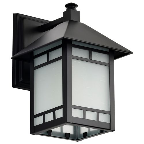 Main product image of Drexel 1 light 7" Outdoor Wall Fixture w/ Frosted Seed Glass