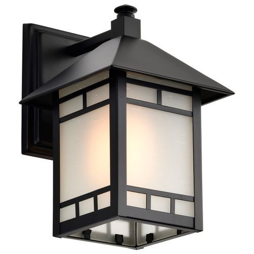 Main product image of Drexel 1 light 7" Outdoor Wall Fixture w/ Frosted Seed Glass
